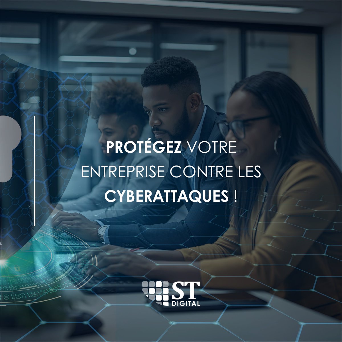 « La cybersécurité n’est pas une dépense, c’est un investissement » — Kevin Mitnick. 

Les PME africaines sont de plus en plus ciblées. Soyez proactifs, sécurisez vos données.

📧 info@st.digital - st.digital 
#STDIGITAL #Cybersécurité #PMESécurisées