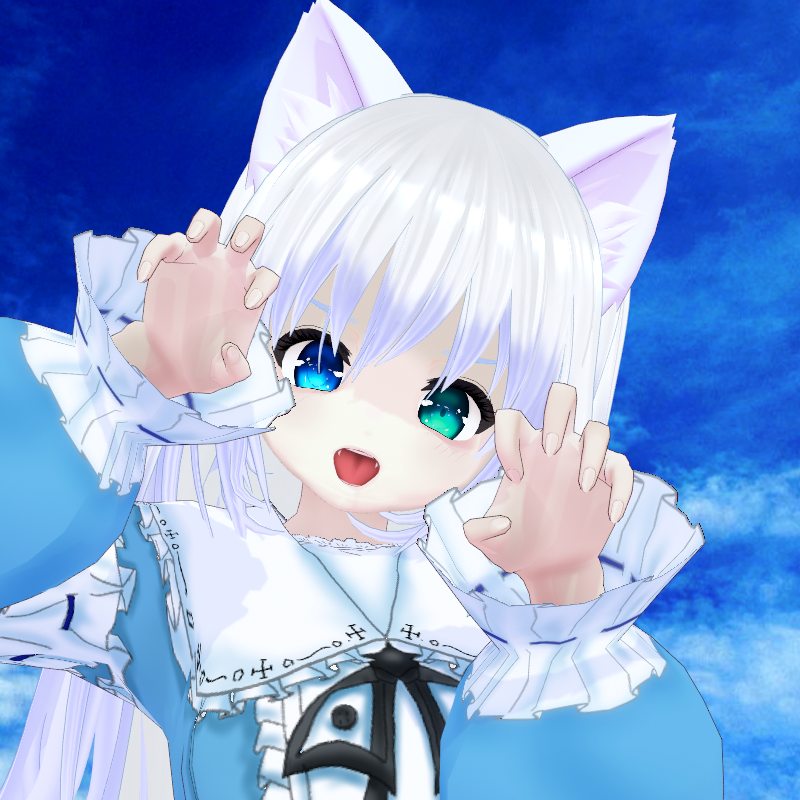 ③猫の日♡限定m(=✧ω✧=)m✧ ✧ ✧ 白猫♡白猫　猫ひな人形 白猫夏鬼(しらねこなつき) on X: 