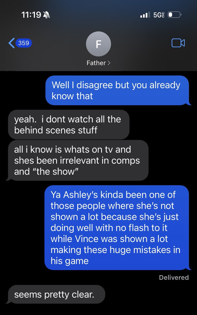 Trying to explain to my casual father that Ashley’s actually a really good Big Brother winner #BB27