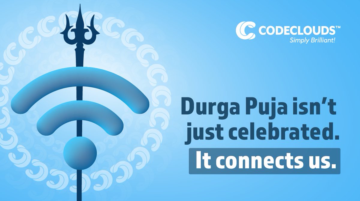 codeclouds's tweet image. She's a goddess, and a force—CodeClouds wishes everyone the fierce, fearless, and victory of Maa Durga in our lives.
#DurgaPujaFestival #JoyAndCelebrations #CodeClouds