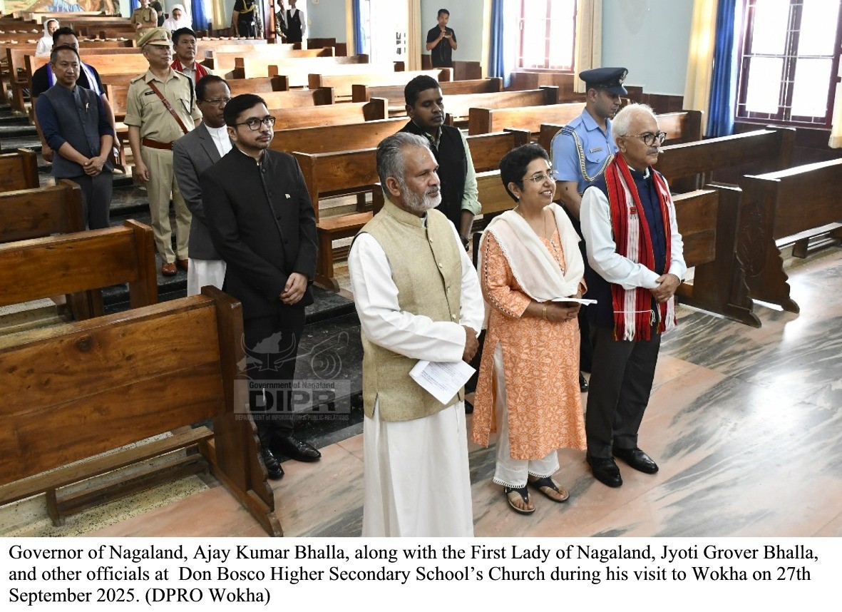 Governor Ajay Kumar Bhalla visits Wokha and reviews developmental projects

News in Nagamese:
facebook.com/allindiaradion…