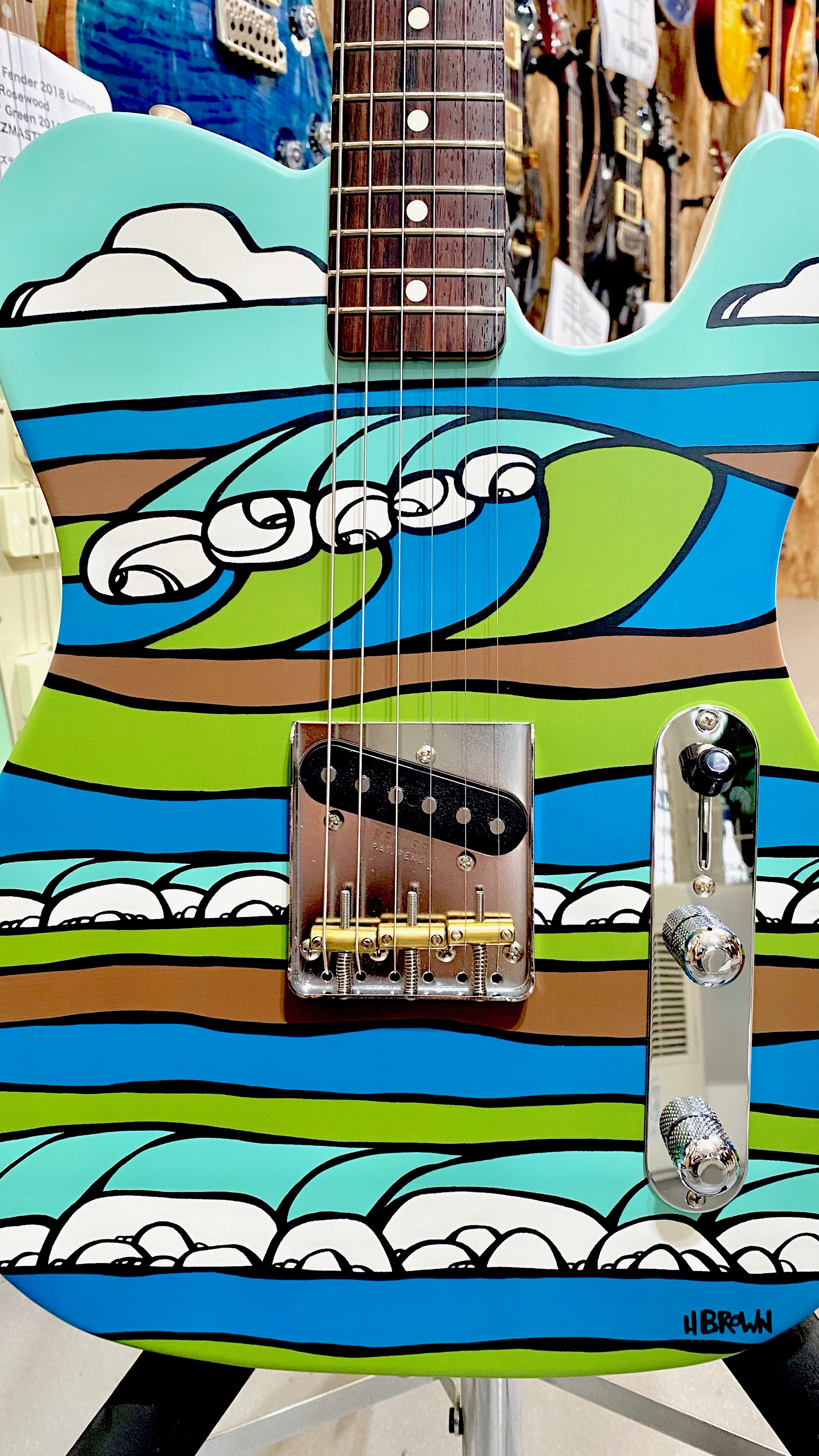 世界限定15本 Fender Art Canvas Heather Brown 世界限定15本 Fender Art Canvas Heather Brown フェンダー