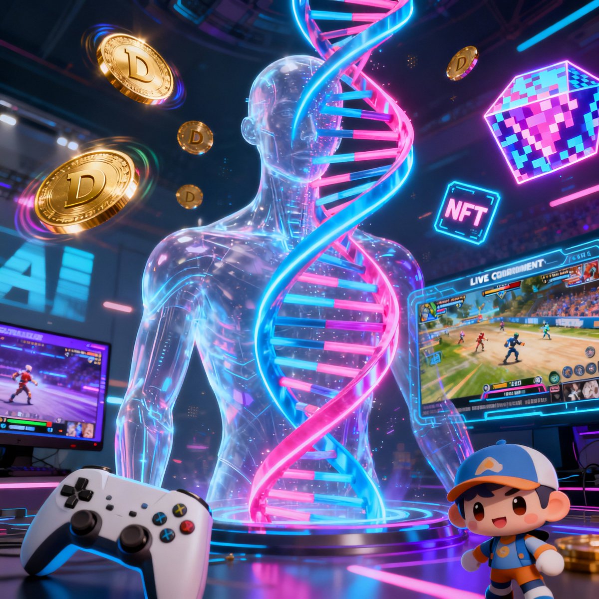 Gm CT
Genome fuses AI + InfoFi to reinvent digital competition. Through tools like Edge &amp; Splice, players earn real rewards in tournaments while AI agents join in, making engagement smarter, scalable, and rewarding. ⚡
$Nome @wallchain_xyz