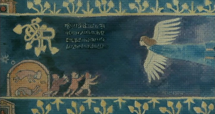 風の谷のナウシカ』のタイトルバックに使われたタペストリーは