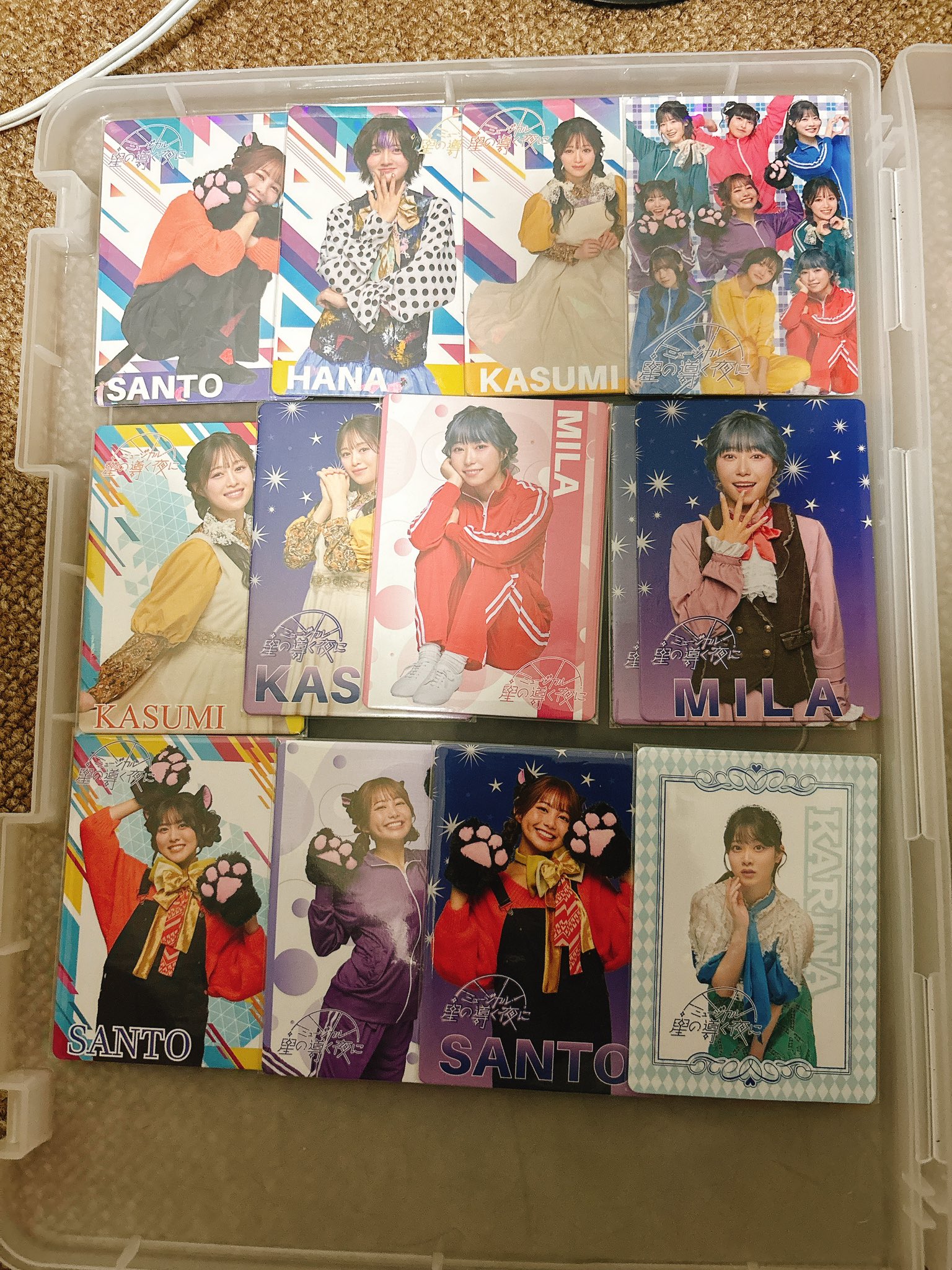 ミュージカル 星の導く夜に 花宮初奈 缶バッジ JRユリ (@4645aa) /