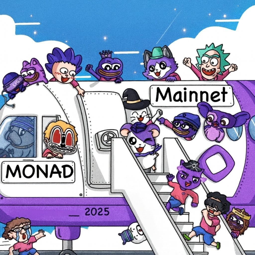 Monad Mainnet  

________, 2025  

Drop your Monad wallet address if you’re ready for takeoff!