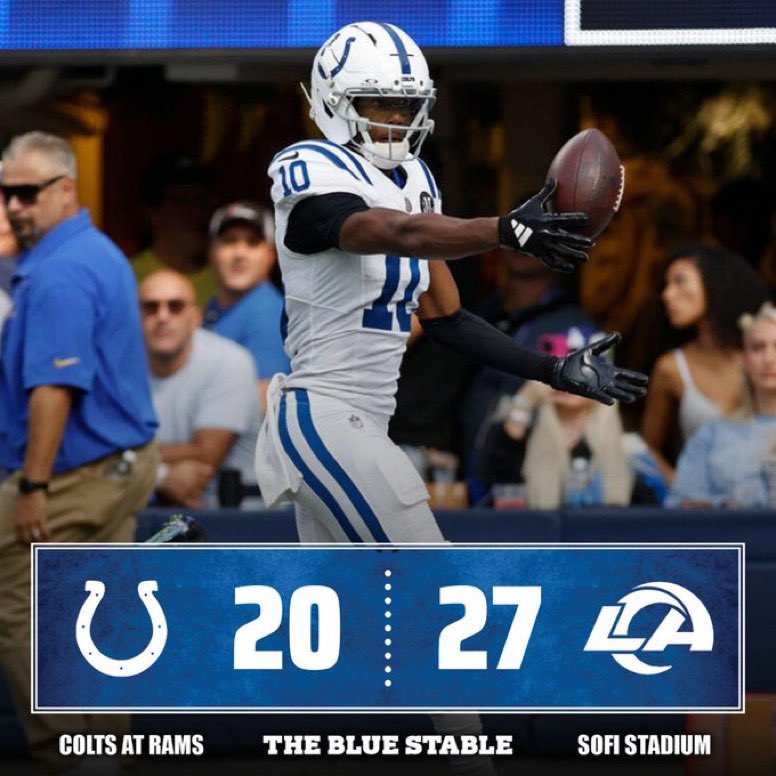 #Colts lose for the first time this year…