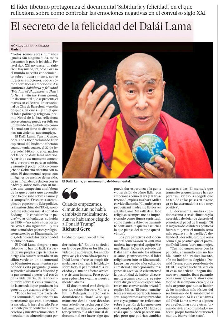 Interesante artículo que recuerda que  la felicidad no está fuera, sino en nuestra capacidad de cultivar una mente serena, compasiva y consciente. 

Sobre la importancia de regular las emociones negativas y fomentar la empatía para mejorar la salud mental y ser más efectivos