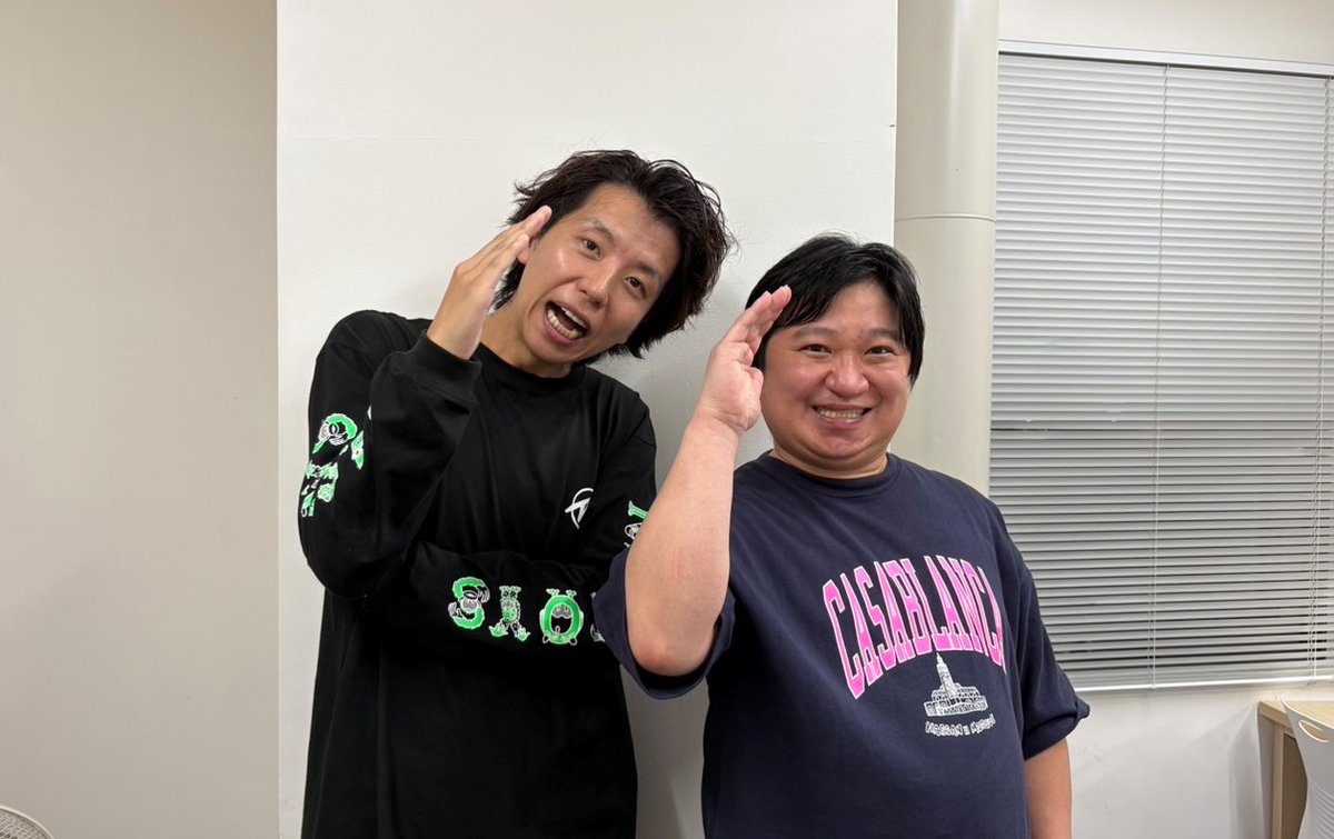 conte_de_ngana's tweet image. ＼#コントデンガナ 10月27日月曜深夜0時～／
#ニッポンの社長 本人コメント到着📢

▶辻
コントデンガナ決まりデンガナ！
ほんまおもろいこと、ヤッチャイマンガナ！
ほんでみんな笑いマンガナ！

▶ケツ
番組におおきに！
観てくれるみんなにおおきに！
全ての関西人におおきに！ホンマにおおきに！！