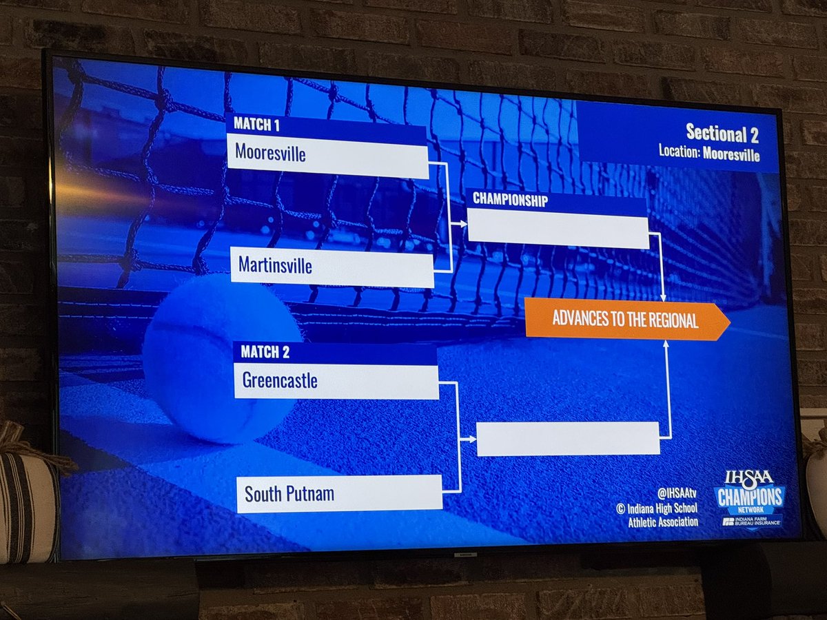 We gathered for a meal and the draw! Greencastle boys tennis will play South Putnam in the first round on Tuesday, Sept. 30 at Mooresville at 5:30pm. <a href="/IHSAA1/">IHSAA</a>