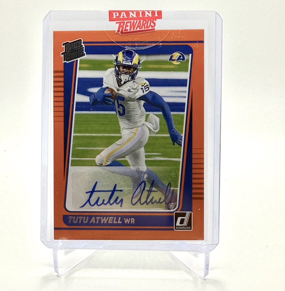 In honor of tutu Atwell I’m giving away this Tutu signed card to someone who
1) reposts 
2) follows me and <a href="/JoshRipz561/">Josh Ripz</a>