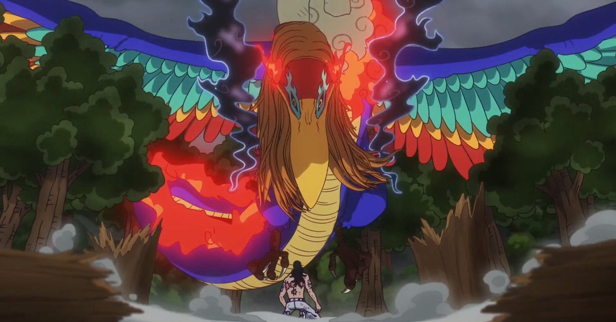 Lucci definitely crapped his pants when he saw this giant monster bird!! 🤣🤣🤣 #ONEPIECE1145