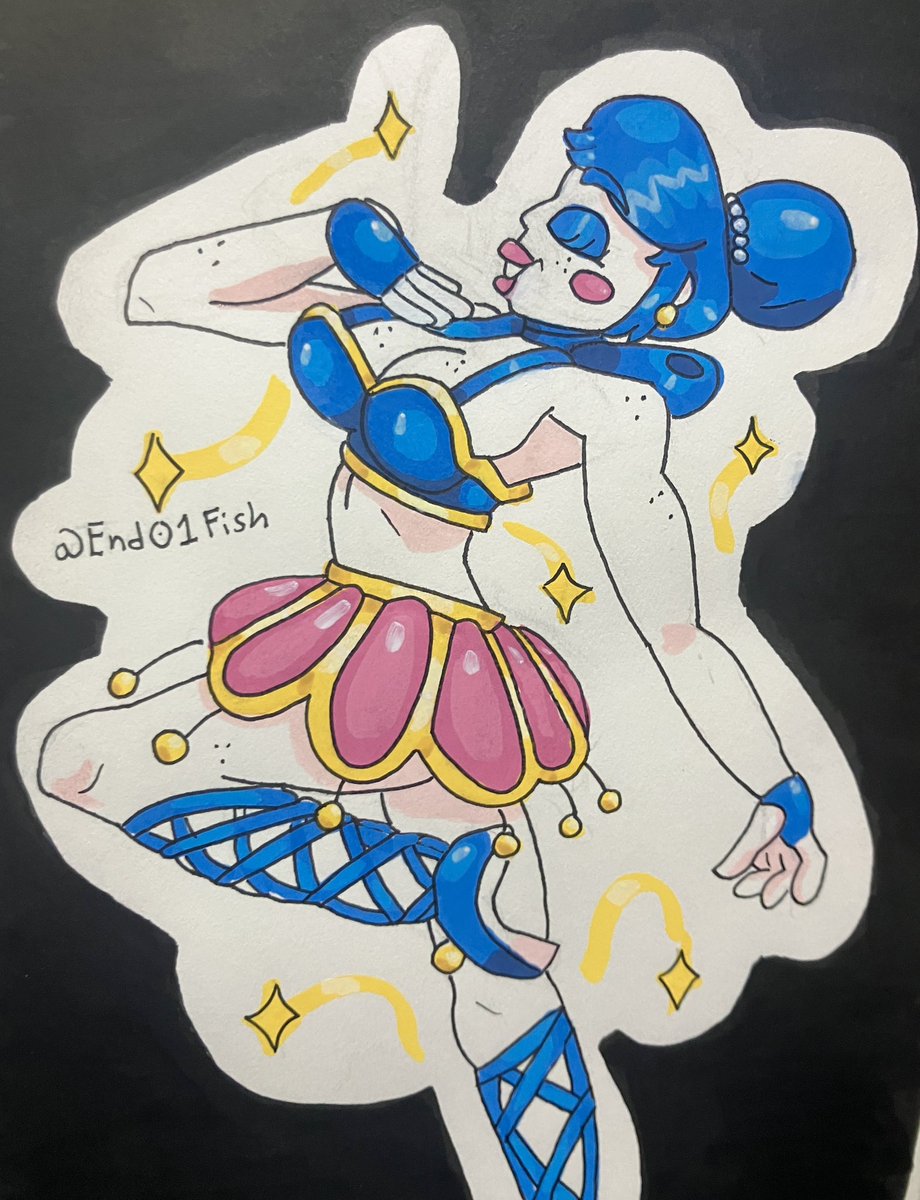 End01Fish's tweet image. 💜💙✨Ballora in the dark✨💙💜
#FNAF #FNAFSL #UCN #FNAFHW2 #fnafsb #fnafsecuritybreach #fnaffanart #fnafart