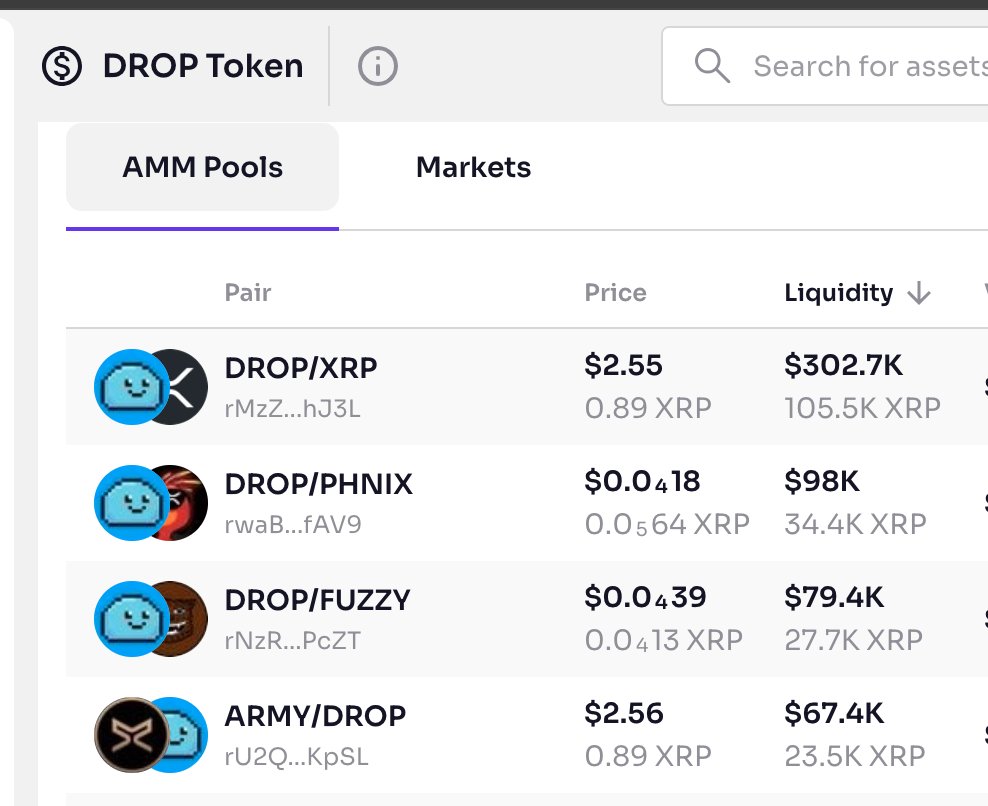 DropCoinXRPL's tweet image. You&apos;re about to witness one of the greatest things in Ledger history.

Learn the water.
All tides rise.
Understand the pools.

$DROP $ARMY $PHNIX $FUZZY