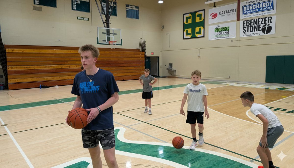 CBAsouth_U17's tweet image. @cba_south  Skills and Scrimmages sessions. 

We continue to build our youth. For the month of September, @lbauer32 has been giving back to the program. 

Go South!