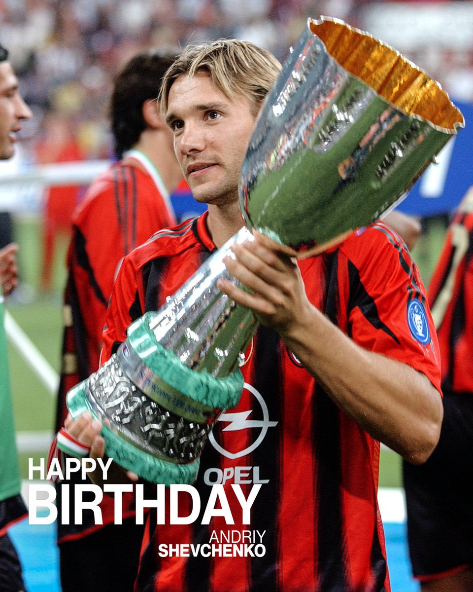 The legend that is Andriy Shevchenko 🔥🎂