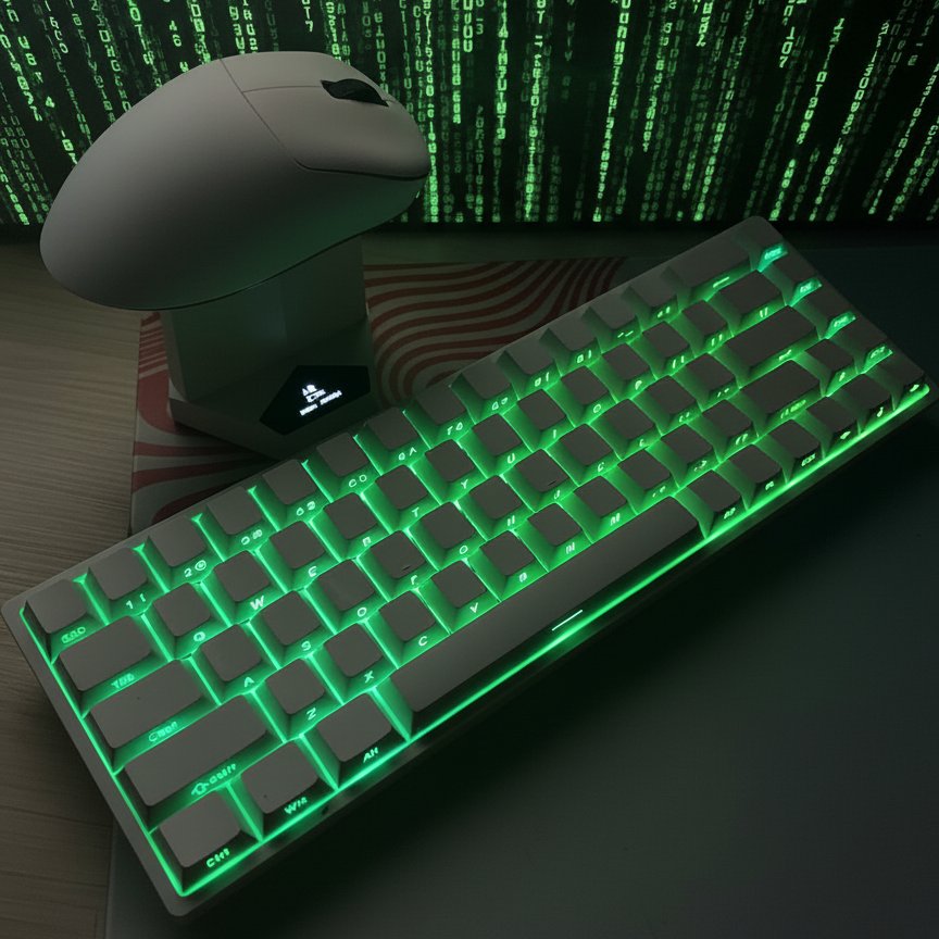 My setup has changed a bit, but BerryMilk has stayed... Fun68E and ER21Pro are keeping company.