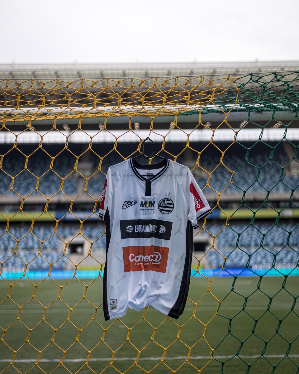 Nosso manto para a partida de hoje! ⚪️⚫️⚔️