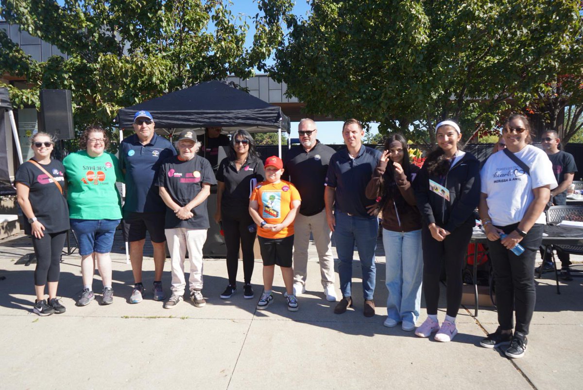 patrickbrownont's tweet image. Happy to attend the annual kidney walk at Chinguacousy Park along with Cllr @RodPower7_8 

This annual event raises funds for  @kidneycanada. Thanks to Alisa Cheddi for being the driving force behind this terrific fundraiser. 👏🏼
