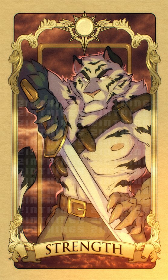 another tarot card commission! I love these things fr

character belonging to <a href="/Durzel1/">Durzel/德者</a>