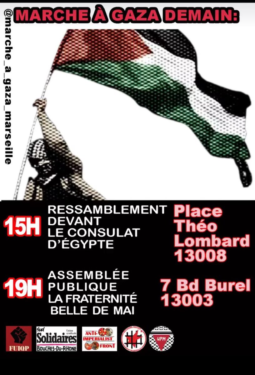 Programme of Marseille!
Join the protests!