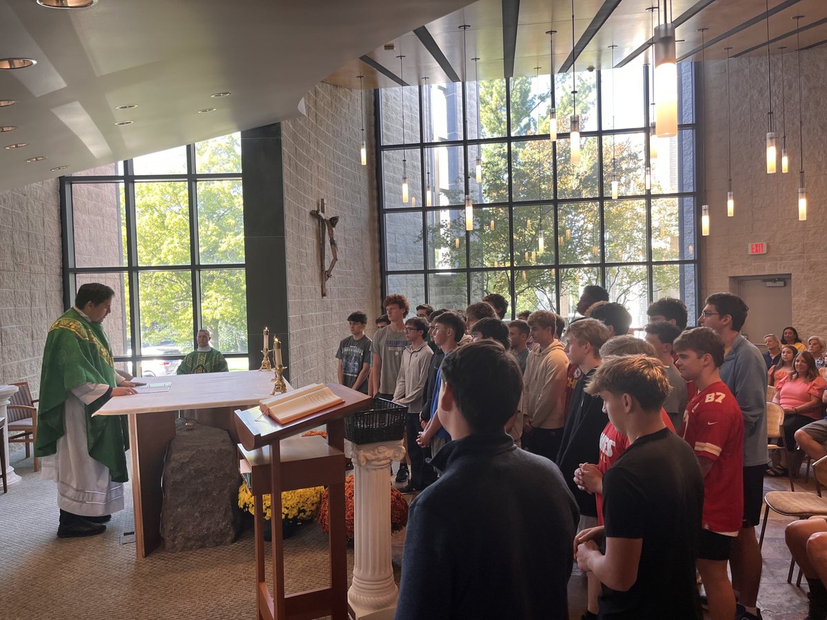 Kairos Leadership Retreat and Missioning Mass. Live the 4th!