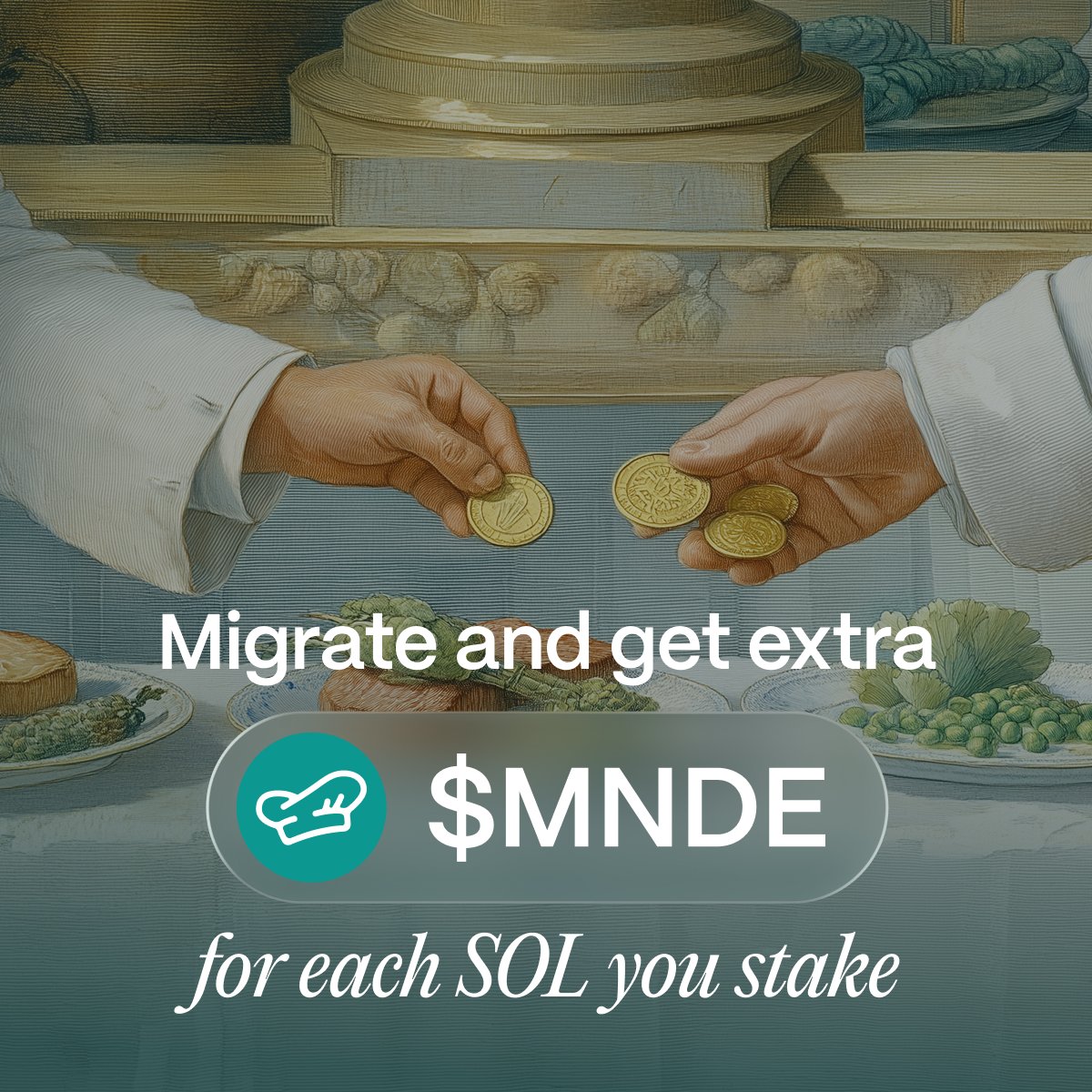 Have you migrated your staked $SOL to Marinade yet? You can still migrate  your $SOL from an external validator. Just connect your wallet on the  Marinade app, click Migrate, and your stake