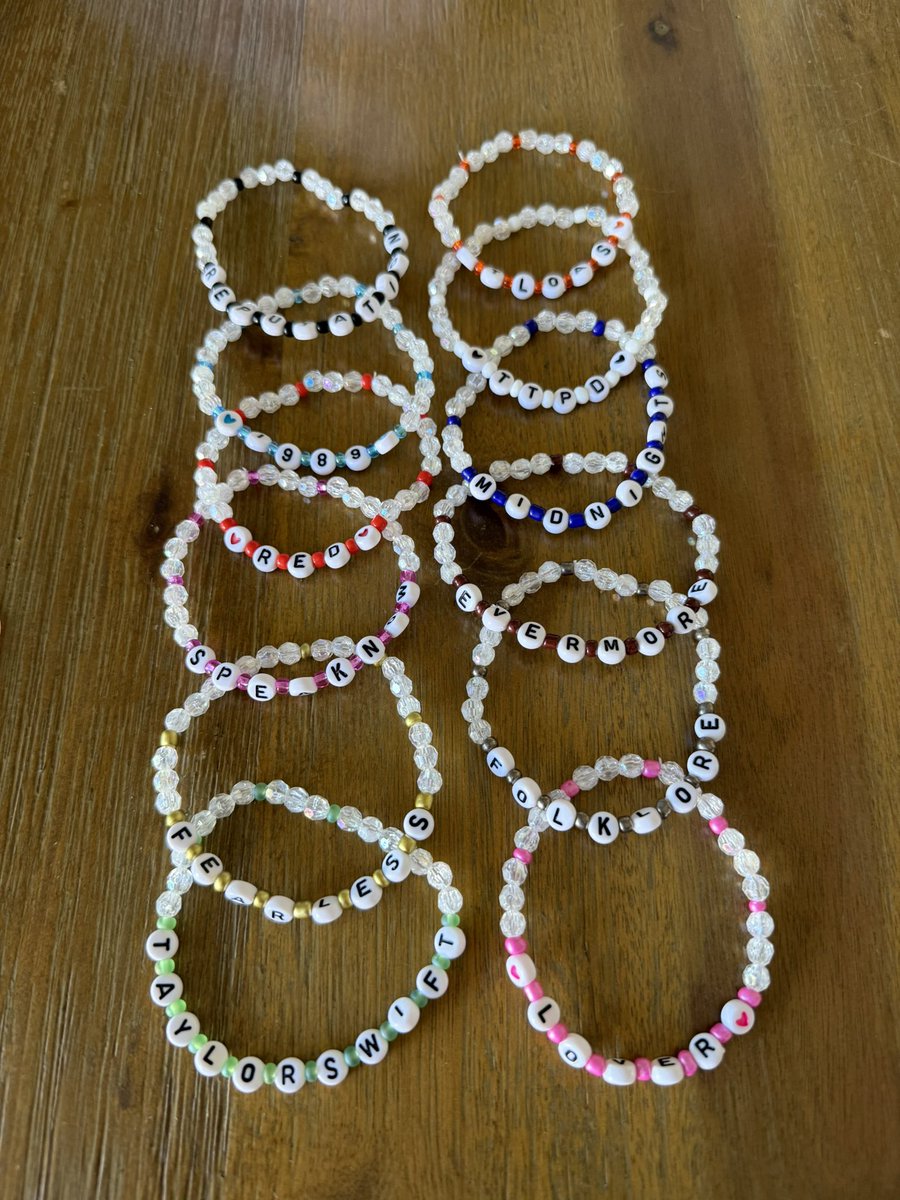 everywheresky's tweet image. I made some bracelets for the premier!
