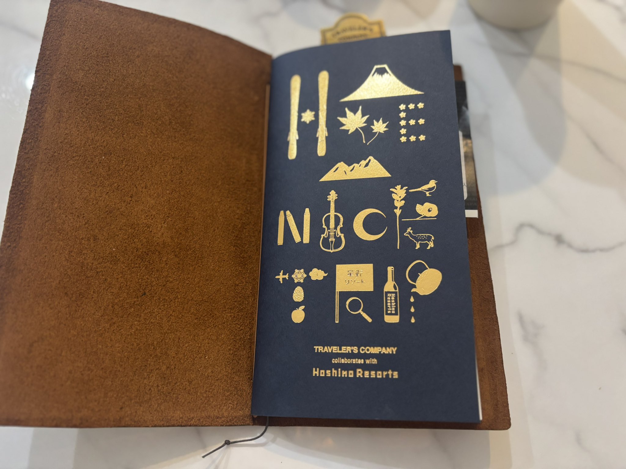 【新品】トラベラーズノート 星野リゾート 限定版 星野リゾート × TRAVELER'S COMPANY 「TRAVELER'S notebook for