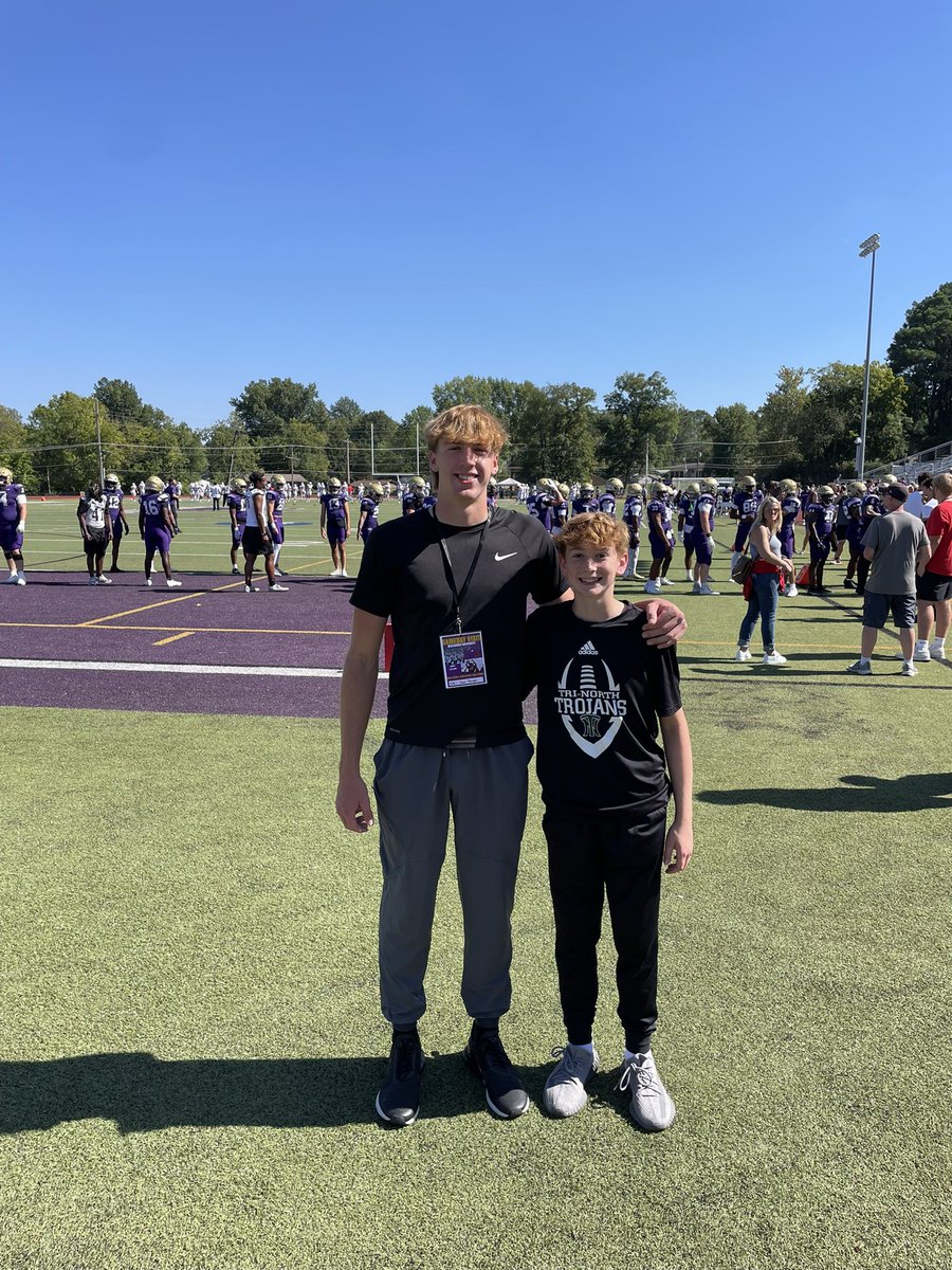 Awesome time yesterday at <a href="/Mckendree_FB/">McKendree Football</a>! Thanks for having me <a href="/TJenkins_Mck/">Thomas Jenkins</a> and <a href="/Coach_Taylor05/">Jerrell Taylor</a>!
