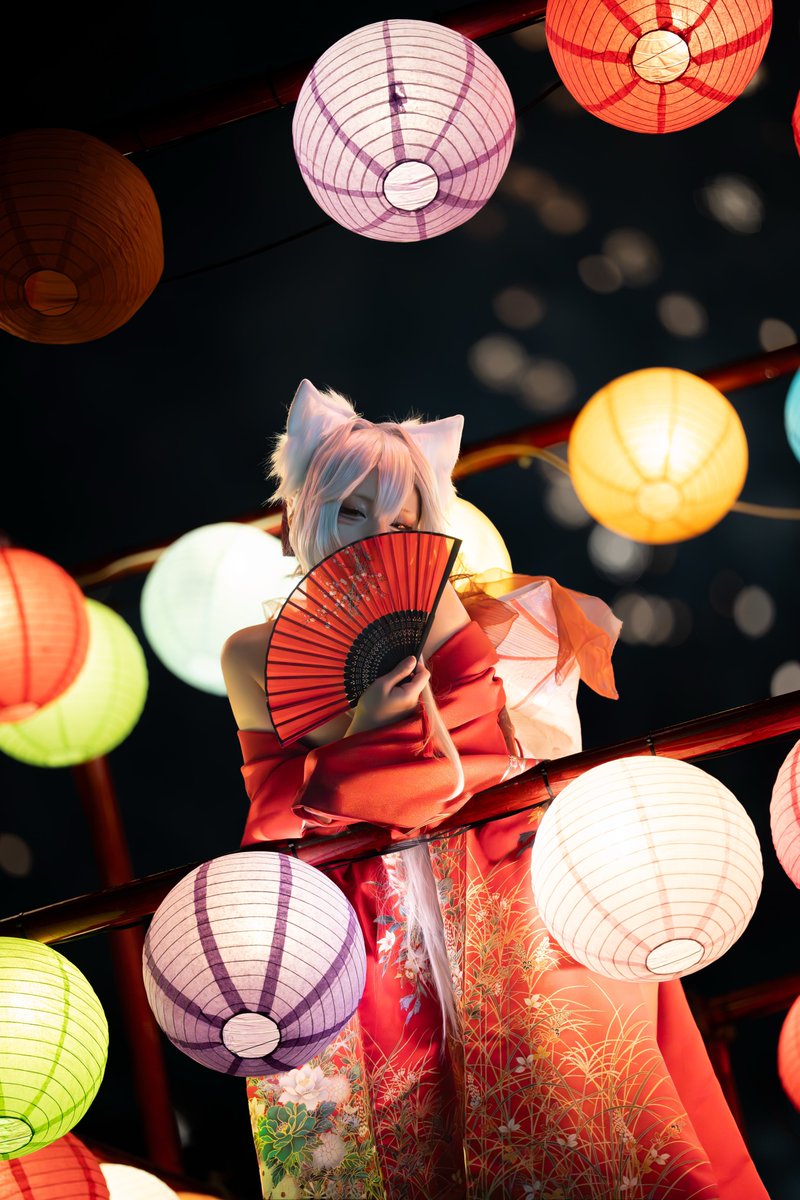 kuroma_cos_'s tweet image. おはよう〜🦊
また1週間頑張るぞ〜

綺麗に撮ってもらえて映える衣装にした良かった♡

  #大洗海上花火大会
 #COSFESTREASURE
