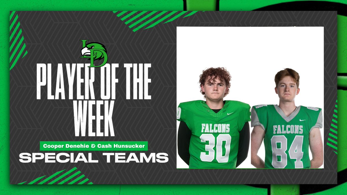 Players of the week!!!