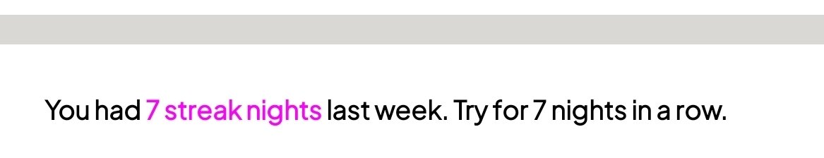 If I "had 7"... <a href="/Resmed/">Resmed</a>.. Why am I trying for 7 in a row? Already done it right?