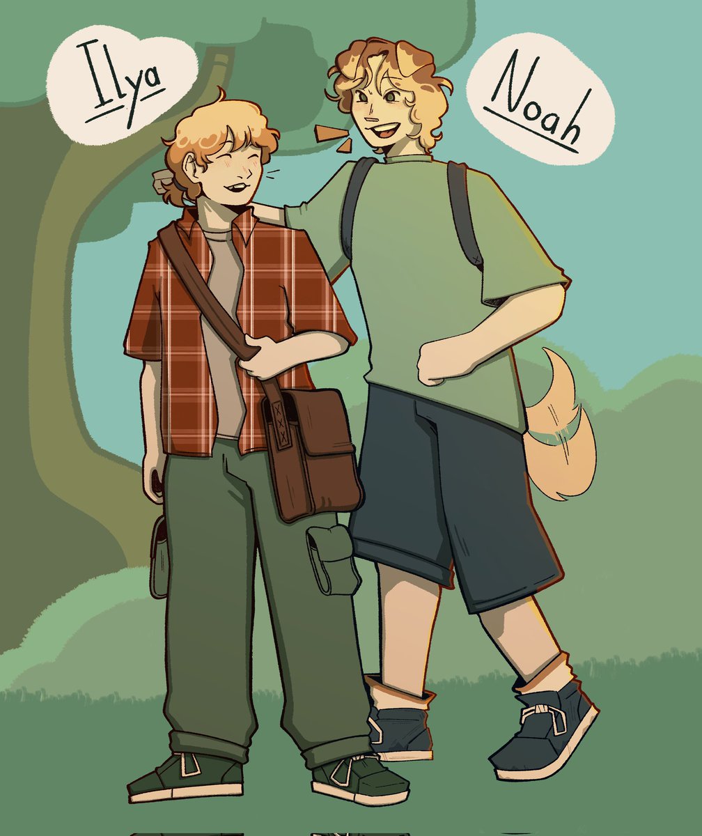 I never post anymore, but look at them, they are besties </3
#ocart #ocart