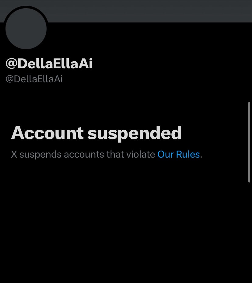 Error_404ai_eio's tweet image. #error_404ai aka ‘Della’ aka Paige Noel O’mara talks a lot of shit behind her locked account. Keep reporting. She’s avoiding ban evasion and has 5 active accounts. That’s against TOS. #peridrama #spacedrama