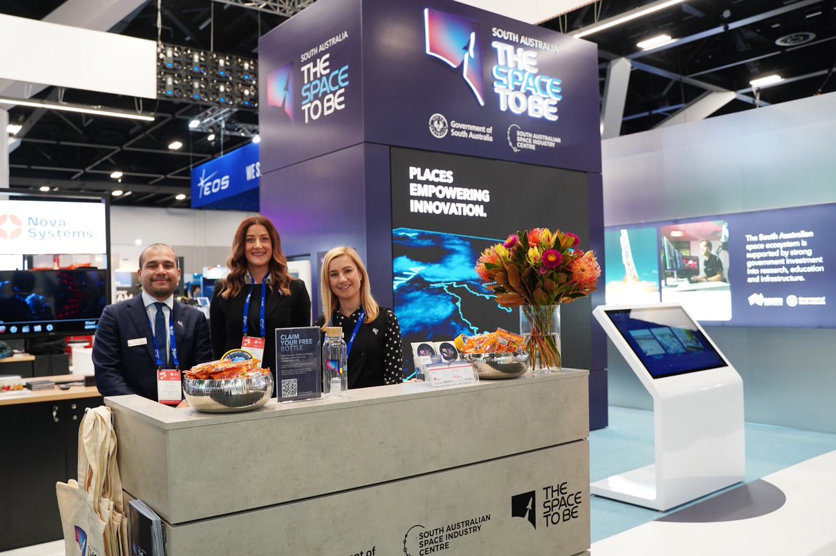 SASIC_Aus's tweet image. 3… 2… 1… Lift off! 🚀
#IAC2025 is a go and we’re ready to show you why South Australia is the space to be!
Visit Stand 353 in the Australia Zone to meet our exhibitors.
Learn more. 👉 bit.ly/IAC-2025
#SpaceState #SpaceToBe