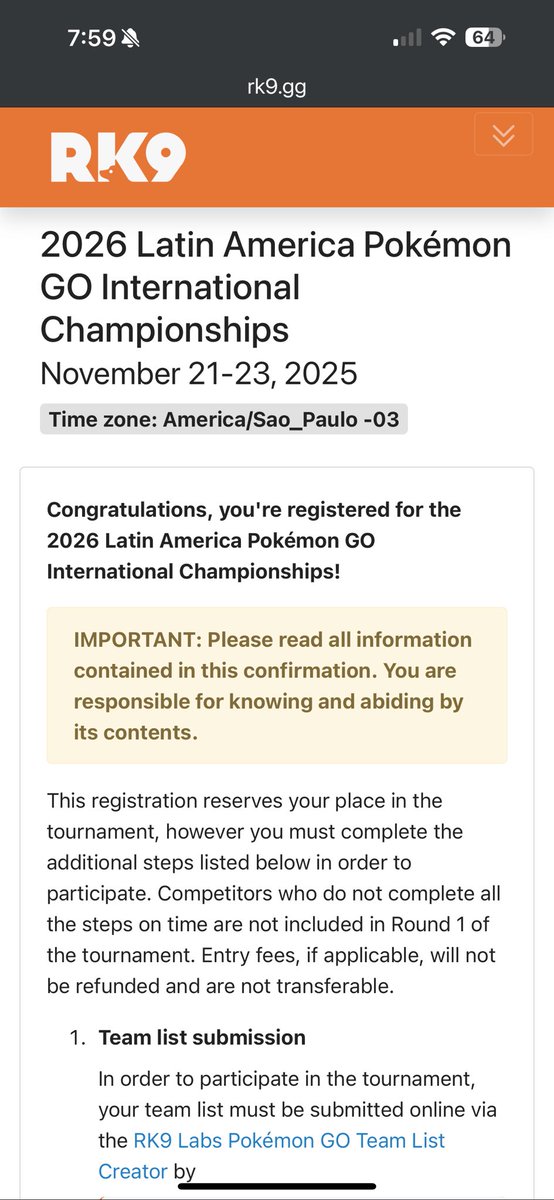 Registered for LAIC Pokemon Go. It’s time to build the dream team 😍

Supporting my mom and friends while they play in TCG. This is going to be good trip 🙏🏻