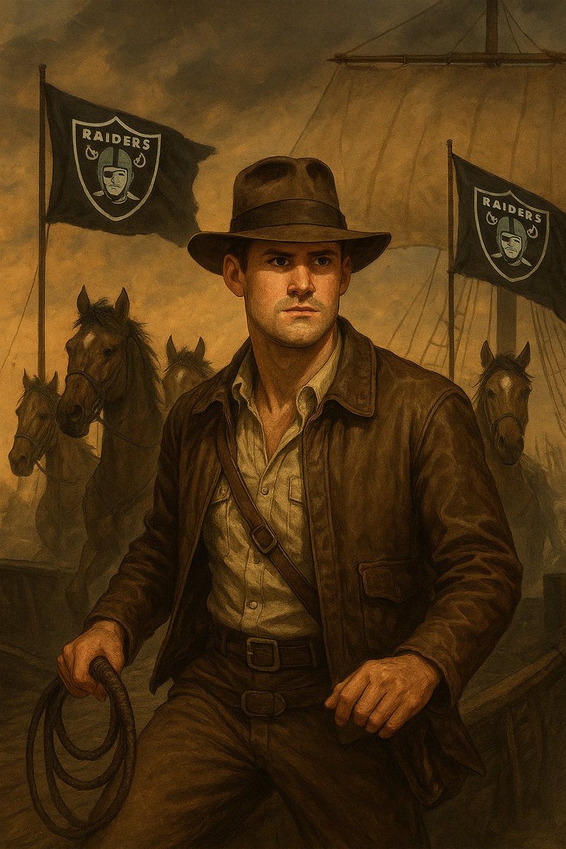 droppedballs_fb's tweet photo. On to week 5 as Indiana Jones and the Colts face the Raiders of the Lost Ark. https://t.co/XqJ7CYMMI4