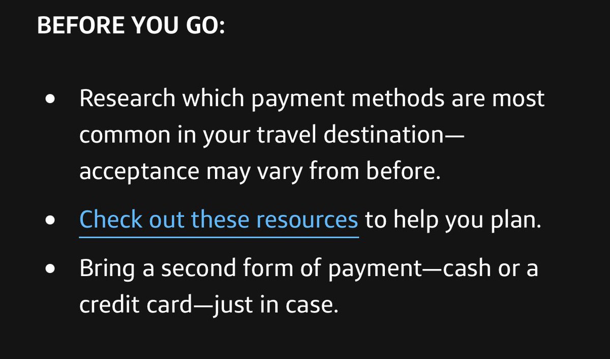 CapitalOne is now telling us to bring a 2nd form of payment - what’s in your wallet?