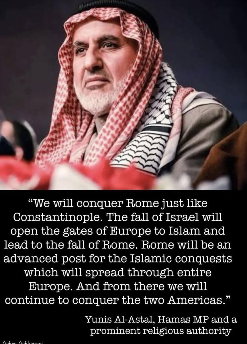 Islamofascists openly boast of their insidious plans — exactly as every villain does in every movie. And yet the brainwashed ‘genocide in Gaza’ lemmings still refuse to believe them.
