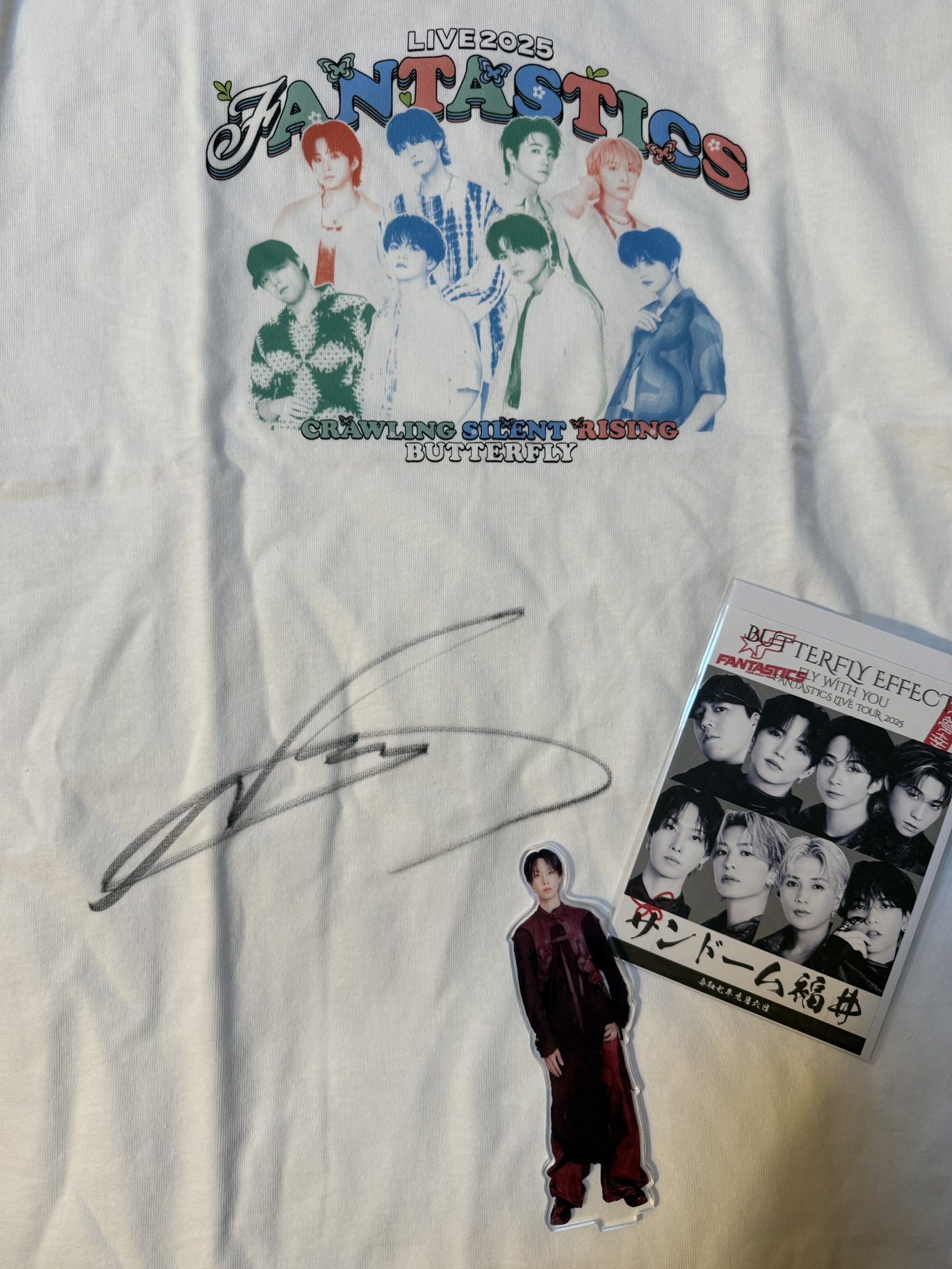 BUTTERFLY EFFECT サイン入りグッズ　銀て 🦙なちゅき🦙 on X: 