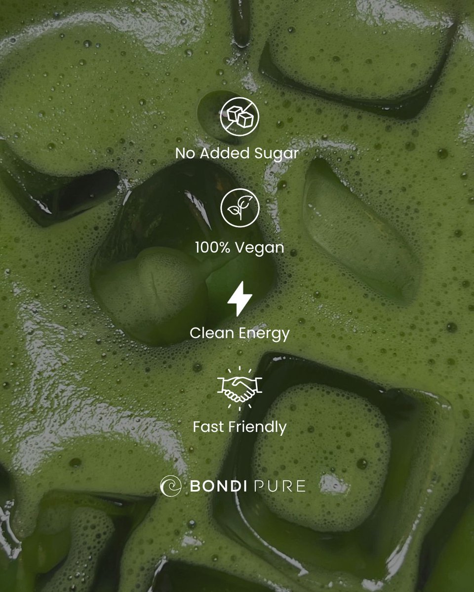 Fuel your day the clean way! Bondi Pure is vegan, no ADDED sugar or sweeteners, dairy free, non-GMO and gluten free. Fast friendly and packed with clean energy to keep you feeling your best 🌱

*Bondi Pure has 2g of natural sugar*

#bondipure #vegan #organic #fasting #health