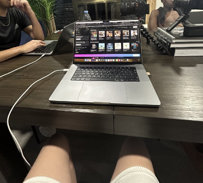 cooking with the boys 🥷