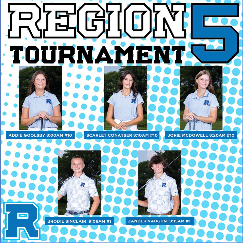 Rockvale High School Golf tweet media