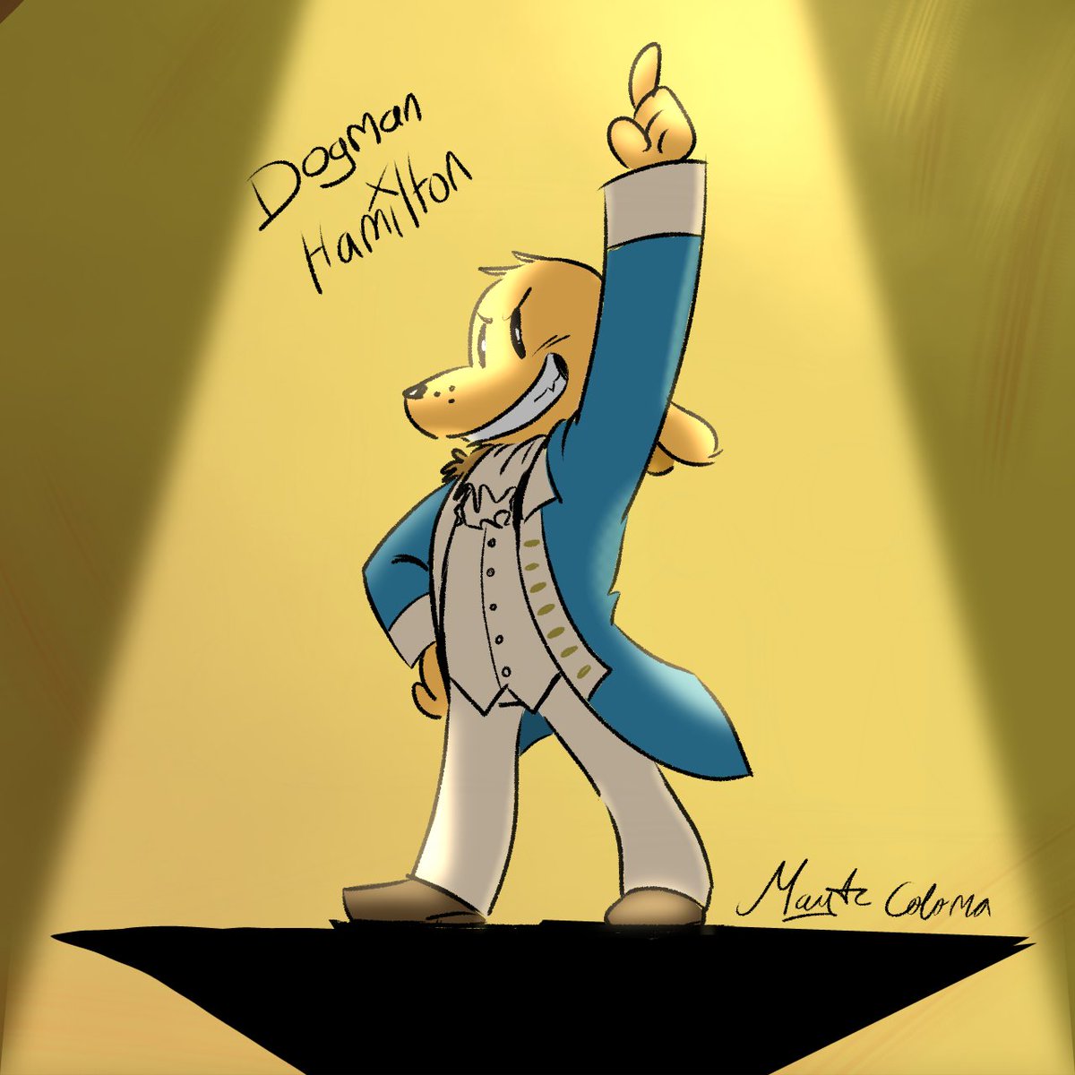 DOGMAN X HAMILTON 🥹
#dogman #hamiltonmusical 
De live ayer :D