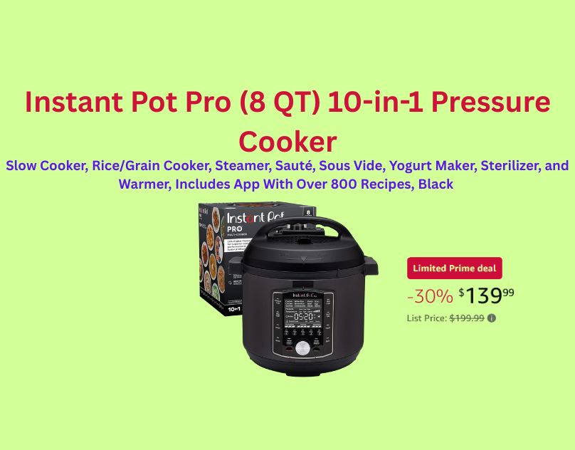 MotykaJ9904's tweet image. Instant Pot Pro 8QT (10-in-1) – My Honest, Human Review

Read Full Review : linkedin.com/pulse/instant-…

#InstantPotPro #PressureCooker #MultiCooker #KitchenHacks #HomeCooking #BatchCooking #KitchenAllInOne