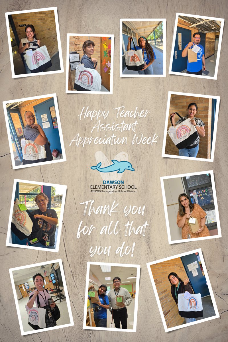 On Friday our awesome TAs were given a bag of treats in honor of Teaching Assistant Appreciation Week!  Their contributions to our Dawson team are much appreciated and we thank them for all they do for our students 😃