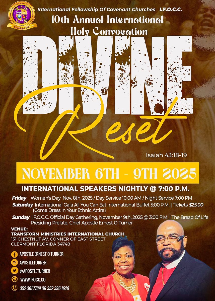 ApostleErnest Turner (@apostleturner) on Twitter photo 