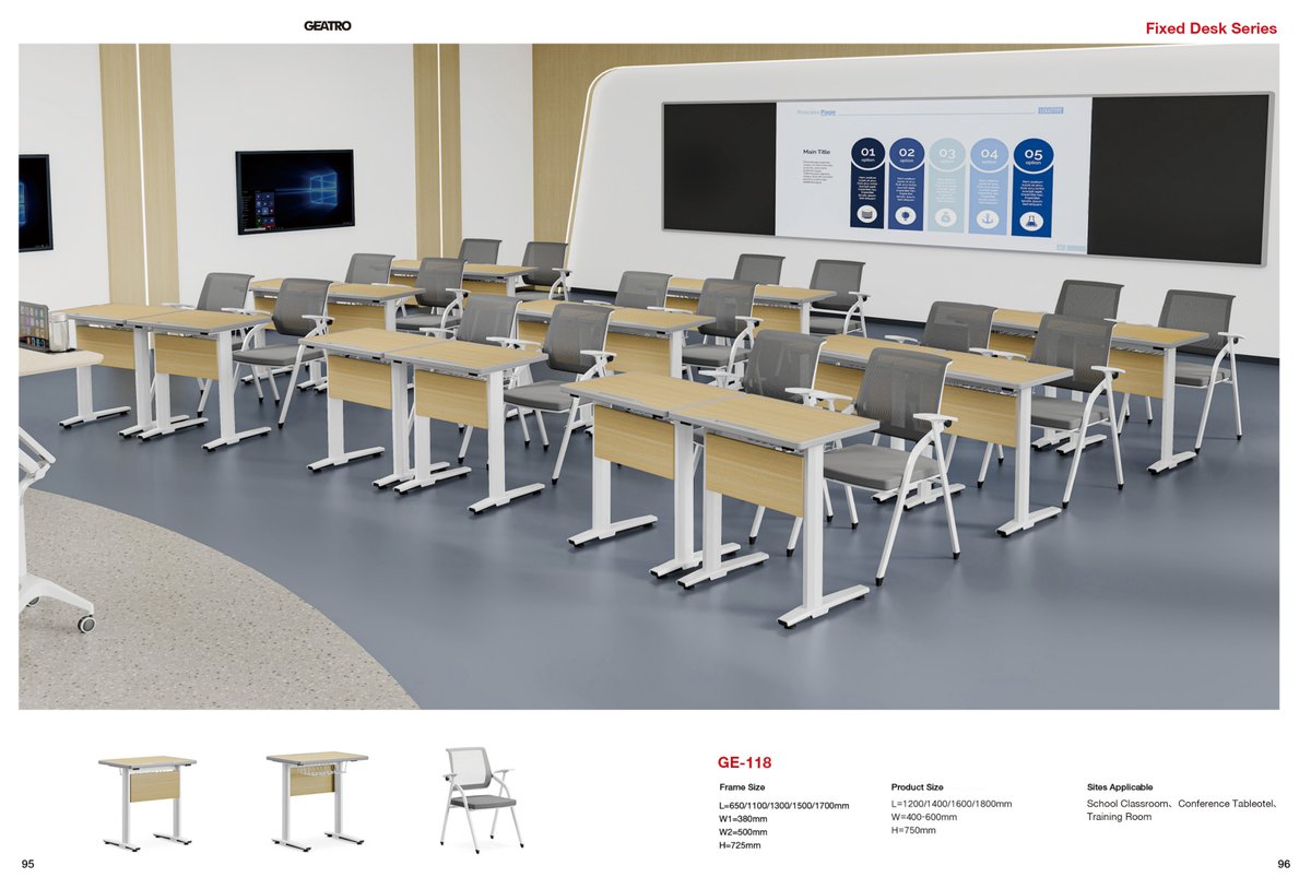 GeatroF34805's tweet image. Large-scale exams need efficient setups. GEATRO exam furniture ensures quick arrangement and easy storage.
#ExamFurniture #CampusManagement #FlexibleDesign