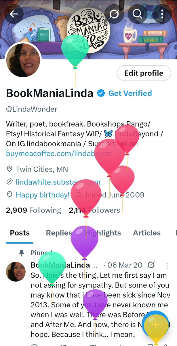 The one and only thing that this bird app got right.
Happy Birthday to me! 😅